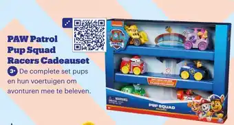 Bol.com PAW Patrol Pup Squad Racers Cadeauset aanbieding