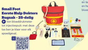 Bol.com Small Foot Eerste Hulp Dokters Rugzak-25-delig aanbieding