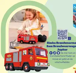 Bol.com Simba Brandweerman Sam Brandweerwagen Jupiter aanbieding