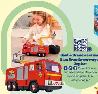 Bol.com Simba Brandweerman Sam Brandweerwagen Jupiter aanbieding