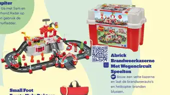 Bol.com Abrick Brandweerkazerne Met Wegencircuit Speelton aanbieding