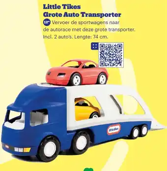 Bol.com Little Tikes Grote Auto Transporter aanbieding