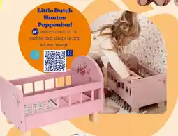 Bol.com Little Dutch Houten Poppenbed aanbieding
