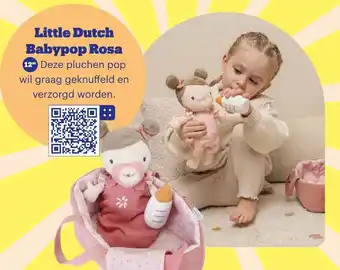 Bol.com Little Dutch Babypop Rosa aanbieding