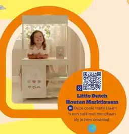 Bol.com Little Dutch Houten Marktkraam aanbieding