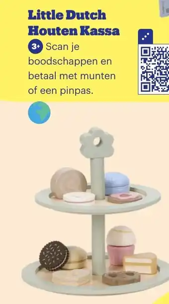 Bol.com Little Dutch Houten Kassa aanbieding