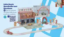Bol.com Little Dutch Speelkoffer met Racebaan aanbieding