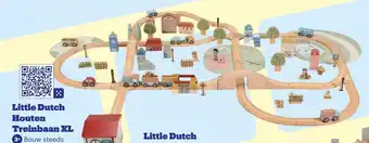 Bol.com Little Dutch Houten Treinbaan XL aanbieding