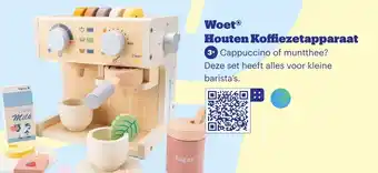 Bol.com Woet Houten Koffiezetapparaat aanbieding