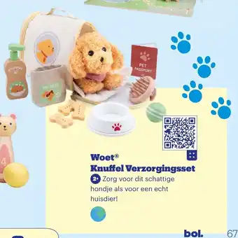 Bol.com WoetⓇ Knuffel Verzorgingsset aanbieding