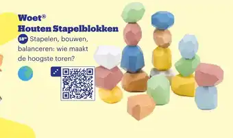 Bol.com Woet Houten Stapelblokken aanbieding