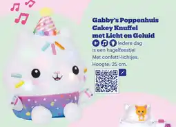Bol.com Gabby's Poppenhuis Cakey Knuffel met Licht en Geluid aanbieding