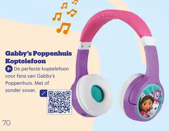 Bol.com Gabby's Poppenhuis Koptelefoon aanbieding