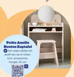 Bol.com Petite Amélie Houten Kaptafel aanbieding