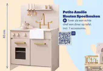 Bol.com Petite Amélie Houten Speelkeuken aanbieding