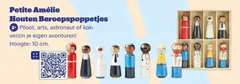 Bol.com Petite Amélie Houten Beroepspoppetjes aanbieding