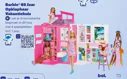 Bol.com Barbie 65 Jaar Opklapbaar Vakantiehuis aanbieding