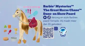 Bol.com Barbie Mysteries The Great Horse Chase Dans en Show Paard aanbieding