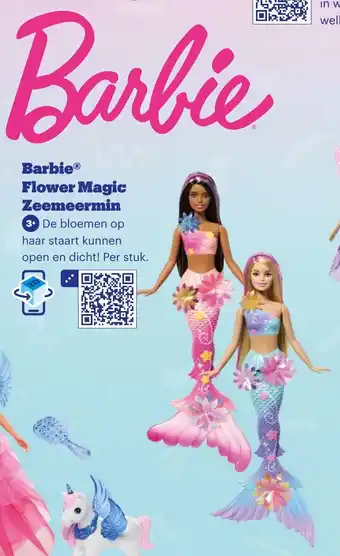 Bol.com Barbie Flower Magic Zeemeermin aanbieding