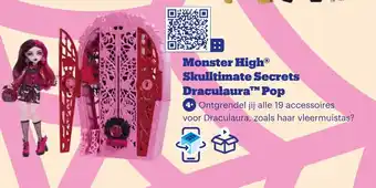 Bol.com Monster High Skulltimate Secrets Draculaura Pop aanbieding