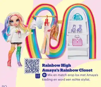 Bol.com Rainbow High Amaya's Rainbow Closet aanbieding