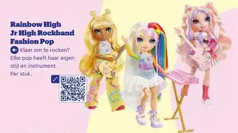 Bol.com Rainbow High Jr High Rockband Fashion Pop aanbieding