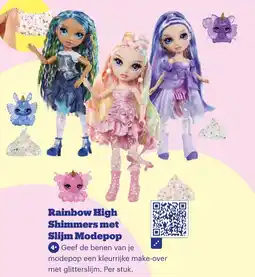 Bol.com Rainbow High Shimmers met Slijm Modepop aanbieding