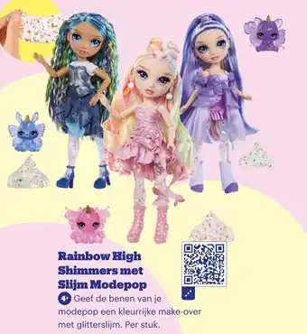 Bol.com Rainbow High Shimmers met Slijm Modepop aanbieding