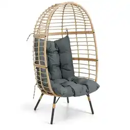 Action Loungestoel rotan-look aanbieding