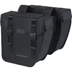 ANWB Basil Dubbele Fietstas Tour Double 28 Liter Zwart aanbieding