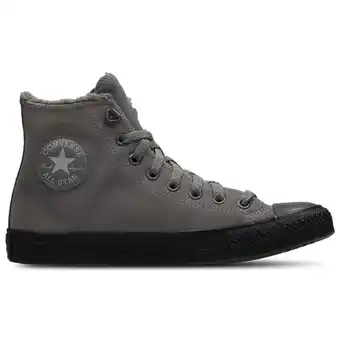 Foot Locker Converse Chuck Taylor All Star Sneakers Heren - Grijs - Maat 41 - Suède aanbieding
