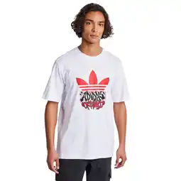 Foot Locker Adidas Graphics T-shirts Heren - Wit - Maat S aanbieding