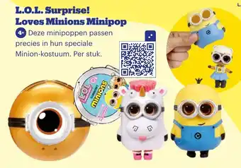 Bol.com L.O.L. Surprise! Loves Minions Minipop aanbieding