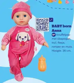 Bol.com BABY born Anna aanbieding