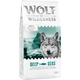 Zooplus 2x12kg 'Deep Seas' met Haring Wolf of Wilderness Hondenvoer aanbieding