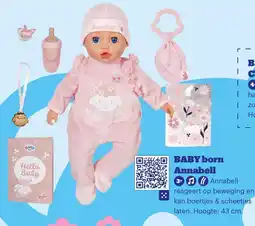 Bol.com BABY born Annabell aanbieding