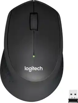 Coolblue Logitech M330 Silent Plus Draadloze Muis Zwart aanbieding