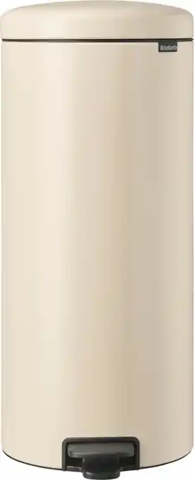 Coolblue Brabantia NewIcon Pedaalemmer 30 Liter Soft Beige aanbieding