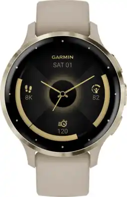 Coolblue Garmin Venu 3S Goud/Beige aanbieding