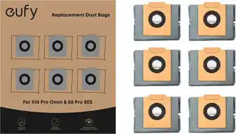 Coolblue Eufy X8 / X10 stofzakken (6 stuks) aanbieding