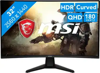 Coolblue MSI MAG 32CQ6F aanbieding