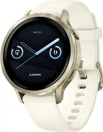 Coolblue Garmin Venu 4 Goud/Beige 41 mm aanbieding