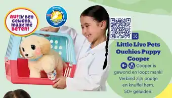Bol.com Little Live Pets Ouchies Puppy Cooper aanbieding