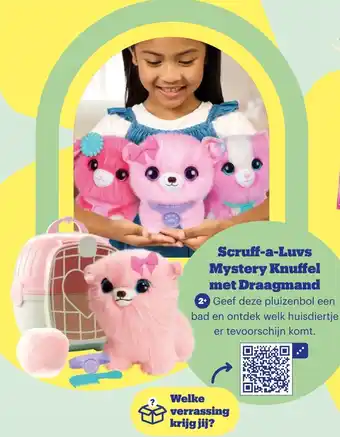 Bol.com Scruff-a-Luvs Mystery Knuffel met Draagmand aanbieding