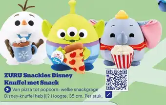 Bol.com ZURU Snackles Disney Knuffel met Snack aanbieding