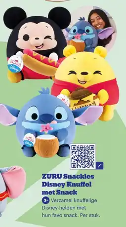 Bol.com ZURU Snackles Disney Knuffel met Snack aanbieding