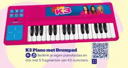 Bol.com K3 Piano met Drumpad aanbieding