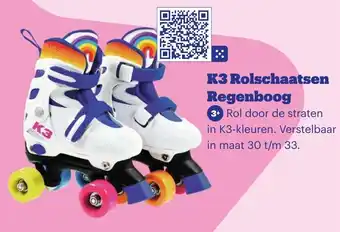 Bol.com K3 Rolschaatsen Regenboog aanbieding