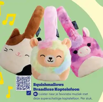 Bol.com Squishmallows Draadloze Koptelefoon aanbieding