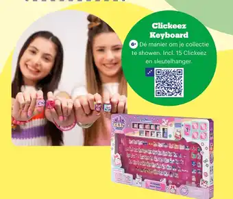 Bol.com Clickeez Keyboard aanbieding